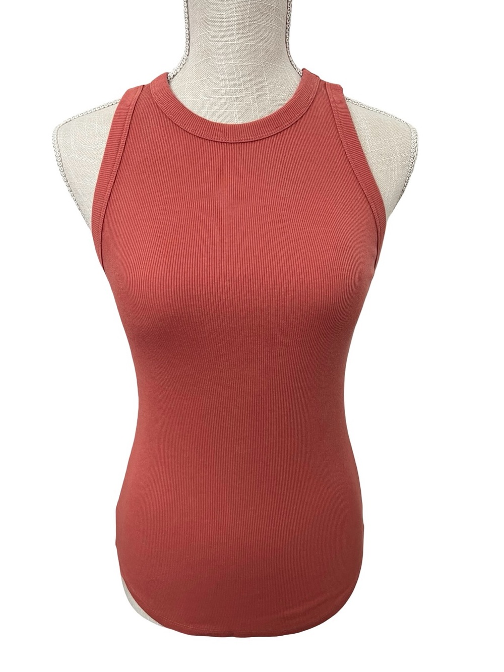 Women's Ribbed Racerback Tank Top